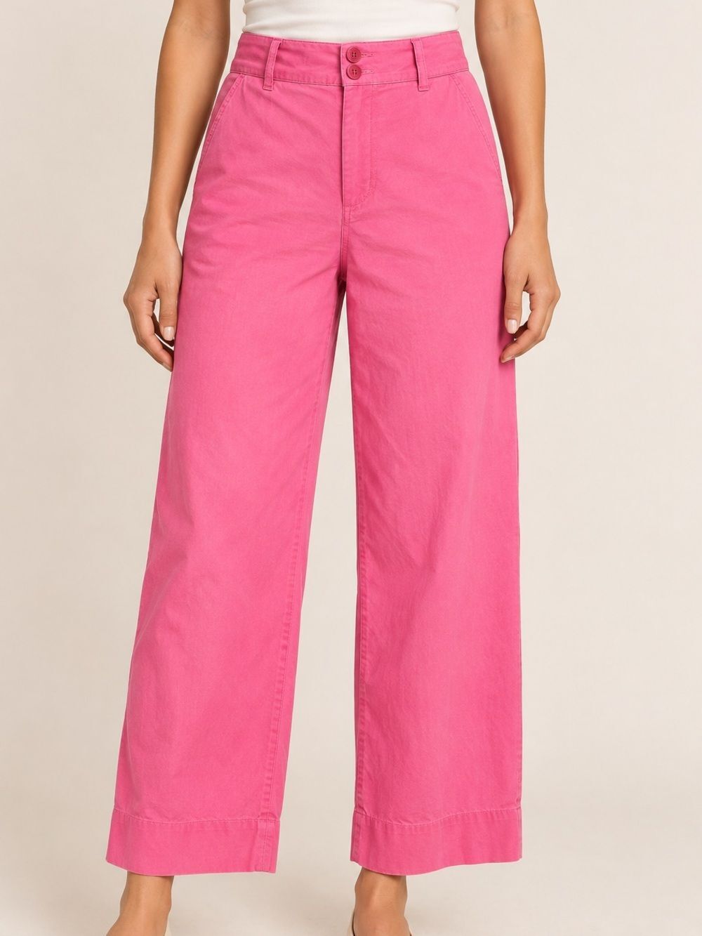 Apiece Apart Bright Pink Wide Leg Pants Women’s Sz. 8